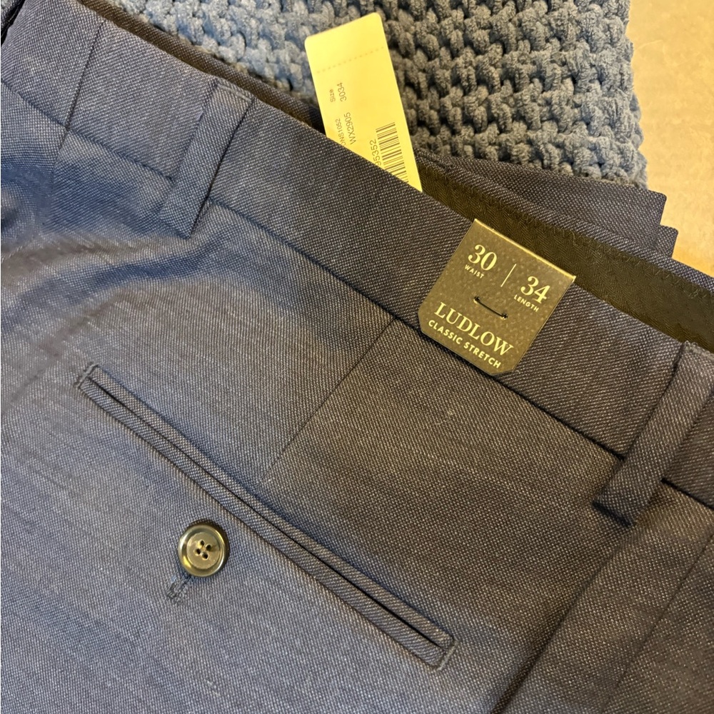 J. Crew Navy Ludlow Pants